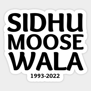 Sidhu Moosewala Legend Sticker